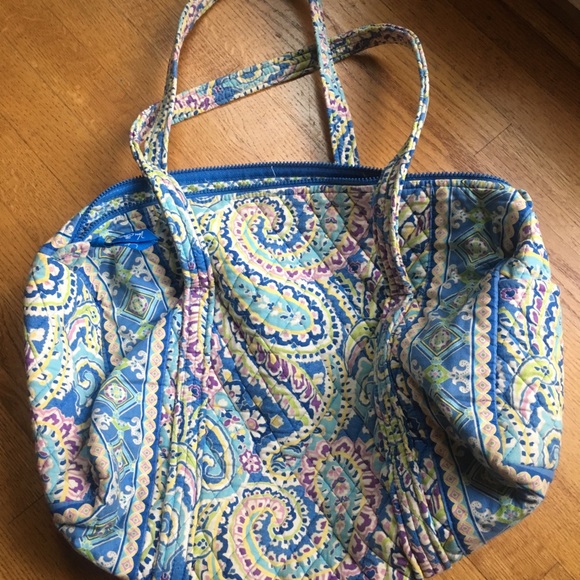 Vera Bradley Handbags - Vera Bradley Small Duffle in Capri Blue!!!